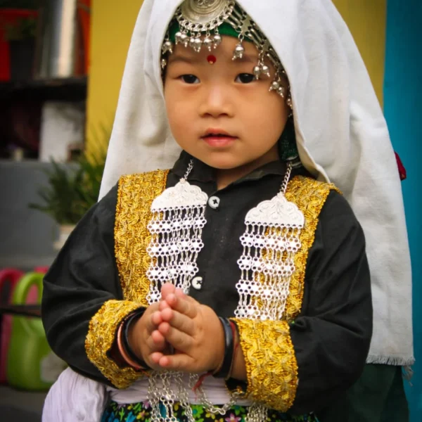 Child in Authentic Dress